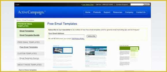 Free Interactive Email Templates Of Free Web Templates – Thunderburstmedia