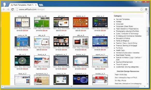 Free Interactive Website Templates Of Interactive Flash Website Templates 40 Free High Quality