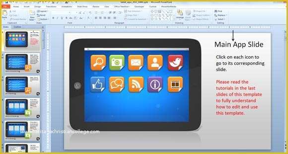 Free Interactive Website Templates Of Using Interactive Powerpoint Presentations with Tablet