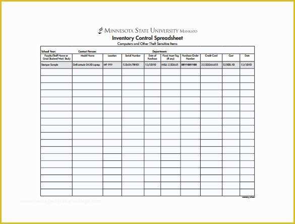 Free Inventory Spreadsheet Template Of 14 Sample Inventory Spreadsheet Templates Pdf Doc