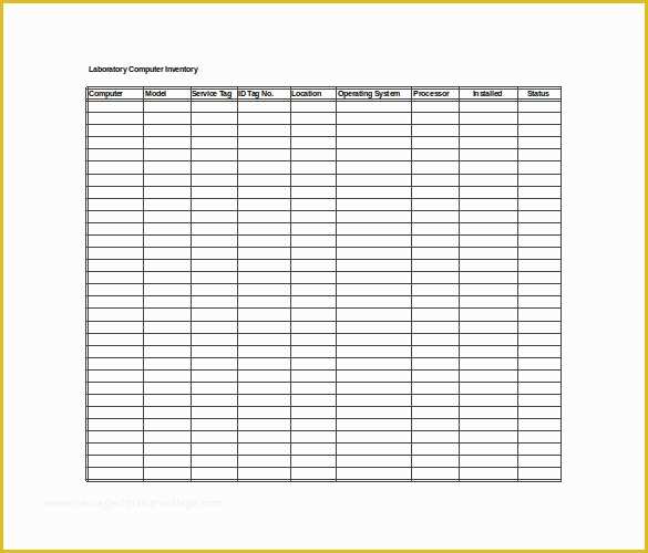 Free Inventory Spreadsheet Template Of Inventory Spreadsheet Template 5 Free Word Excel
