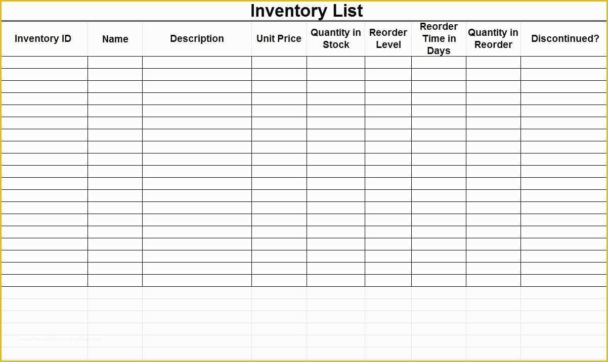 Free Inventory Spreadsheet Template Of Inventory Spreadsheet Templates Inventory Spreadsheet