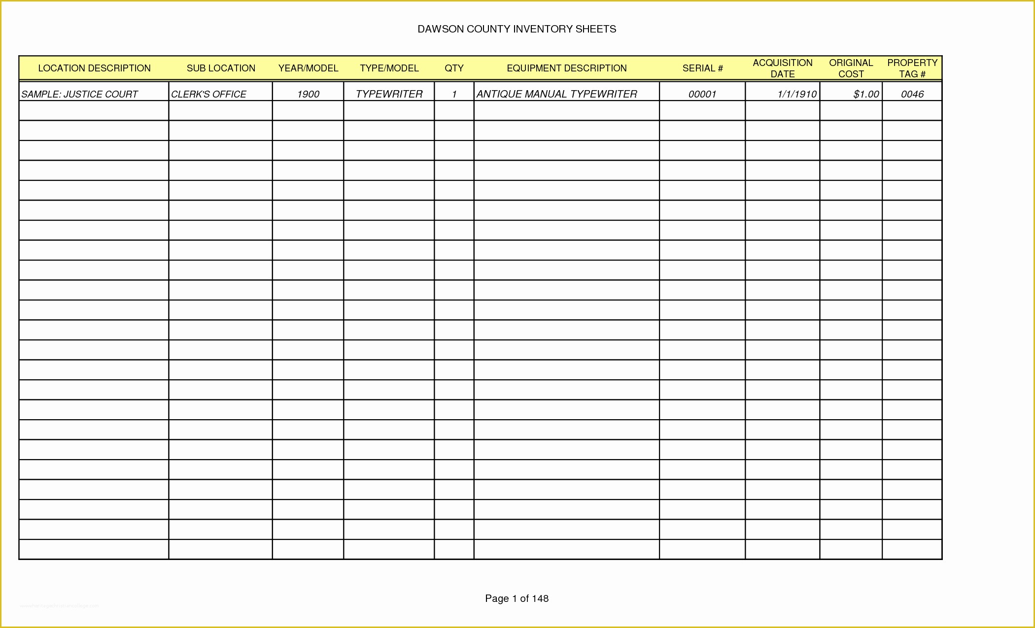 Free Inventory Template Of 8 Best Of Free Inventory Tracking Sheets Printable