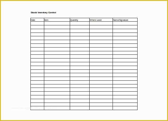 Free Inventory Template Of Inventory Spreadsheet Template 48 Free Word Excel