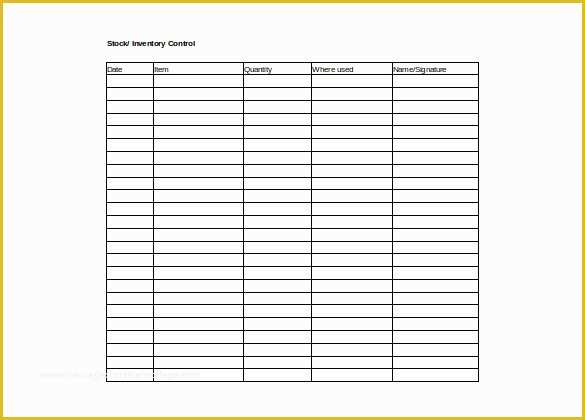 Free Inventory Template Of Inventory Spreadsheet Template 48 Free Word Excel