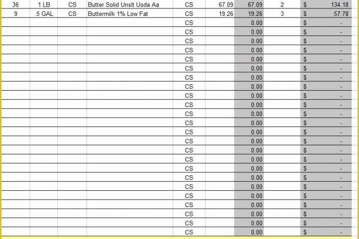 Free Inventory Template Of Stock Control Products Spreadsheet Template Free