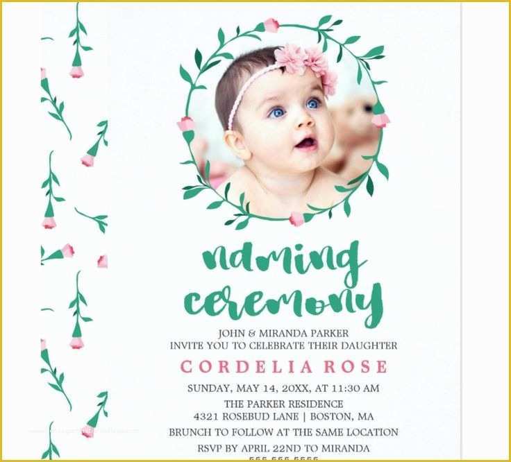 Free Invitation Templates for Naming Ceremony Of Best 25 Naming Ceremony Invitation Ideas On Pinterest