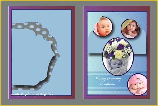 Free Invitation Templates for Naming Ceremony Of Sample Naming Ceremony Invitation Template 9 Documents