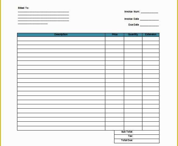 Free Invoice Template Doc Download Of Free Invoice Template Word Doc 12 Stereotypes About Free