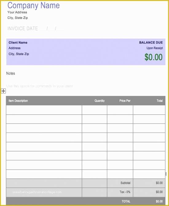 Free Invoice Template Docx Of Free Standard Invoice Template Free Invoice Templates for