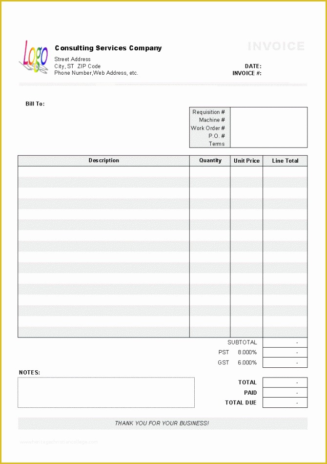 Free Invoice Template Docx Of Invoice Template Doc