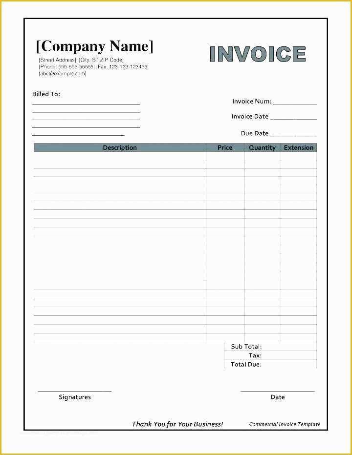 Free Invoice Template Docx Of Vehicle Sales Invoice form Template Car Free Download Uk