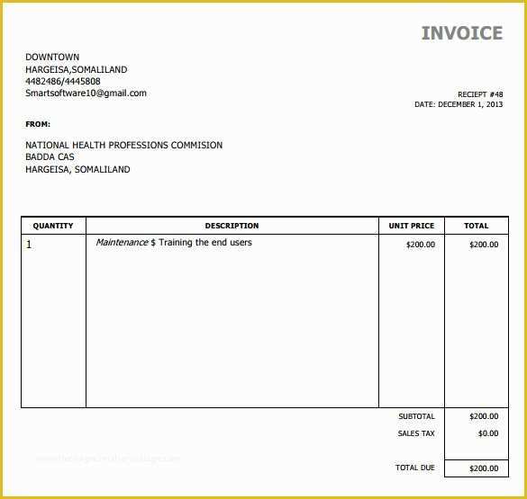 Free Invoice Template Download Of 10 Simple Invoice Templates to Download