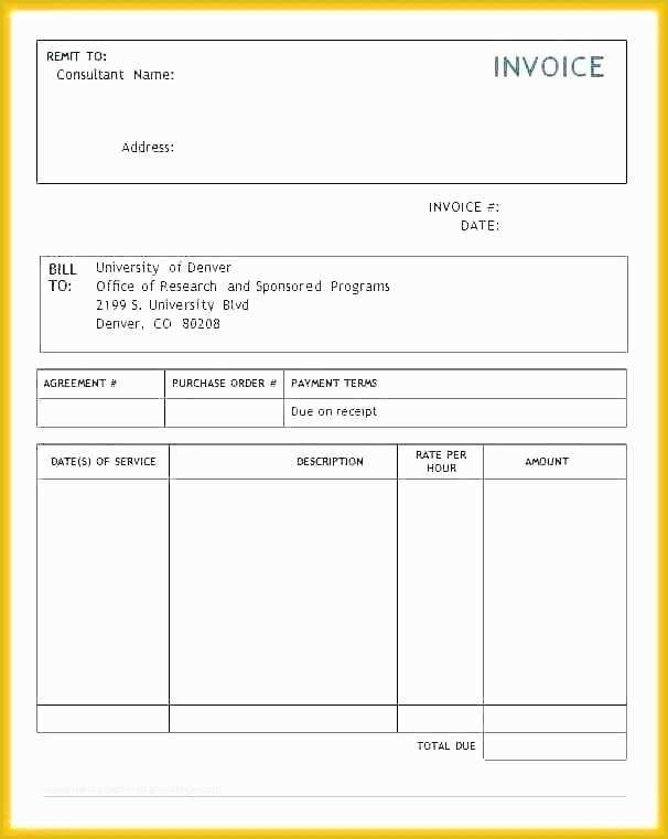 Free Invoice Template for Word 2010 Of Microsoft Word 2010 Invoice Template Free Blank Invoice