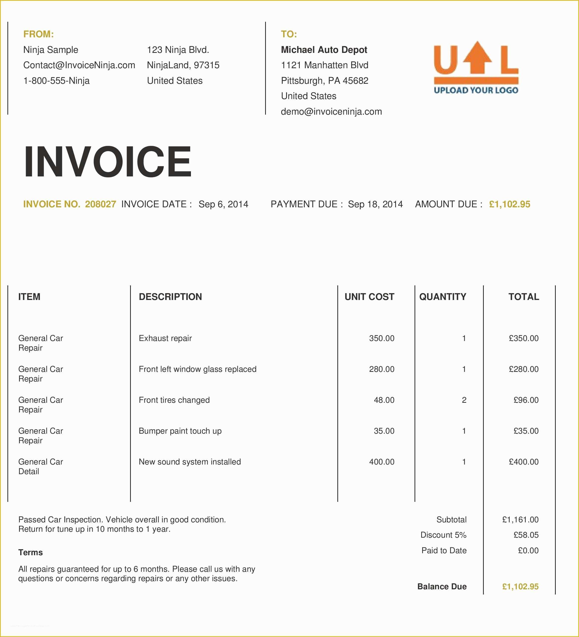 Free Invoice Template Of 18 Invoice Templates Excel Pdf formats
