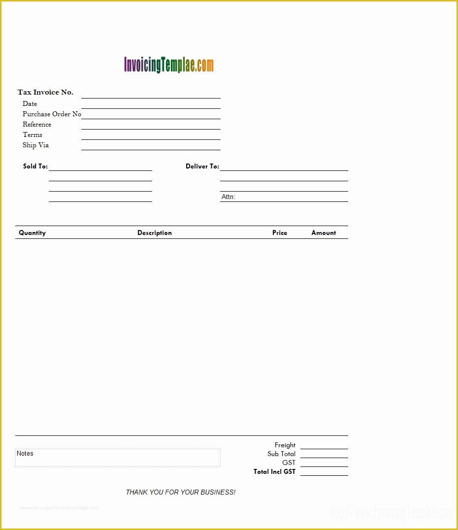 Free Invoice Template Pages Of Free Printable Editable Invoice Blank Invoice forms