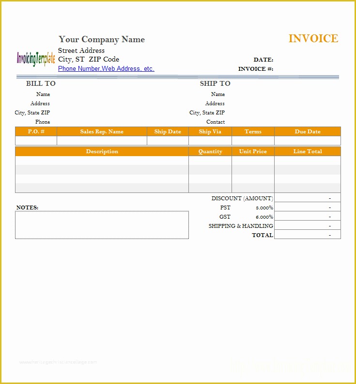 Free Invoice Template Pages Of Multiple Page Excel Invoice Templates