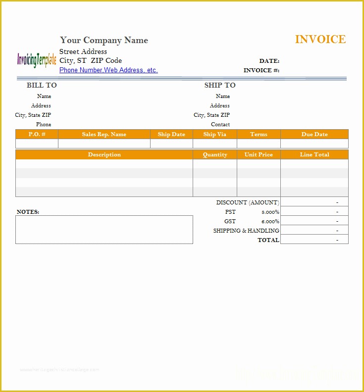 Free Invoice Template Pages Of Multiple Page Excel Invoice Templates