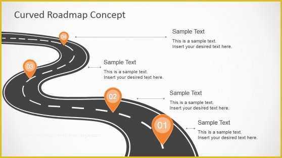 Free It Roadmap Template Of Roadmap Powerpoint Templates