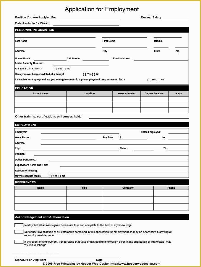 Free Job Application Template Word Document Of 13 Sample Hr Application forms &amp; Templates Pdf Doc