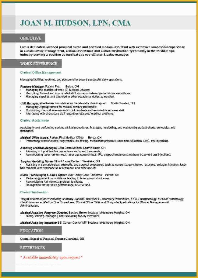 Free Job Resume Template Of Career Change Resume Samples