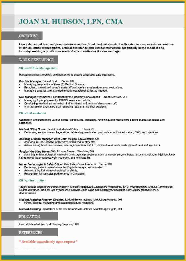 Free Job Resume Template Of Career Change Resume Samples