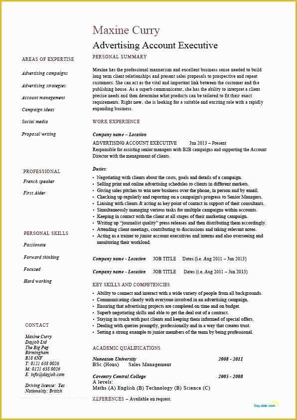 Free Job Specific Resume Templates Of Job Specific Resume Templates – Putasgaefo