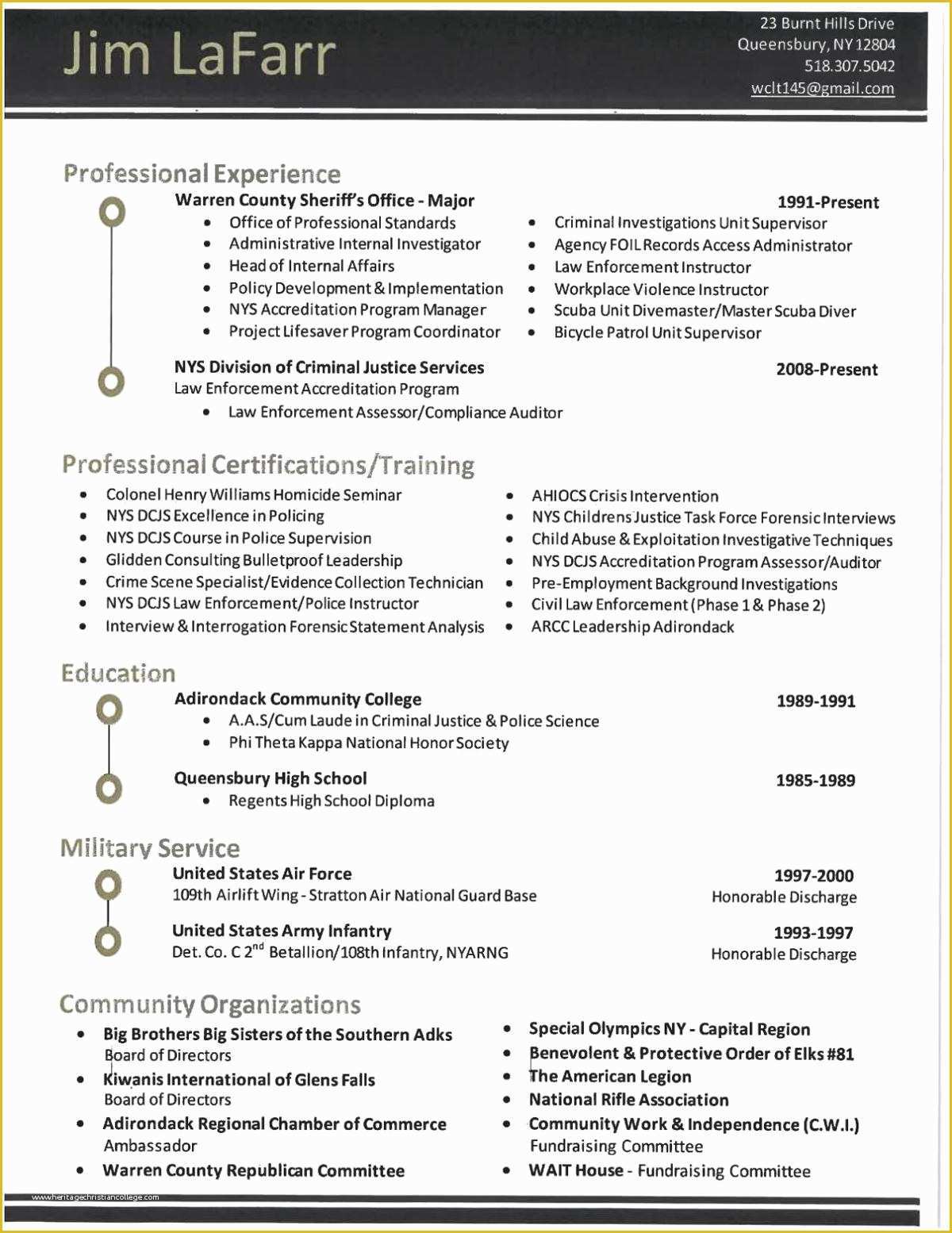Free Job Specific Resume Templates Of Lafarr Resume