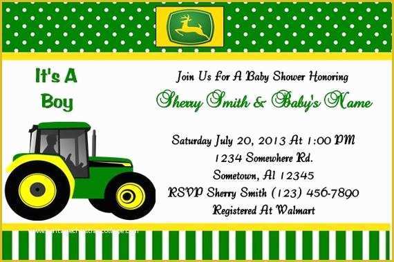 Free John Deere Invitation Template Of Unavailable Listing On Etsy