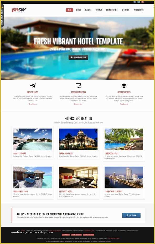 Free Joomla 3.0 Templates Of 15 Best Free Responsive Joomla Templates 2017