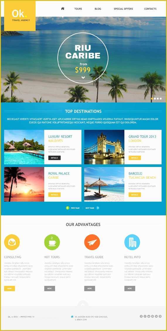 Free Joomla 3.0 Templates Of Travel Pany Joomla Template