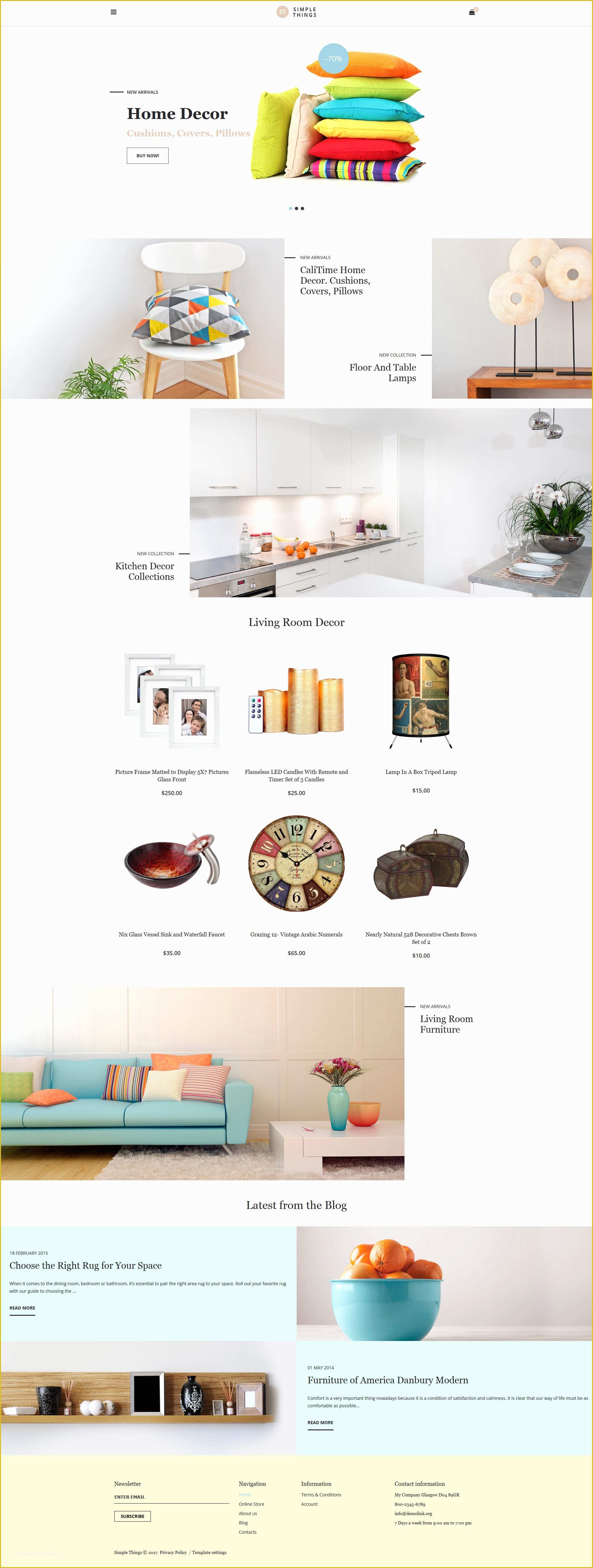 Free Joomla 3.6 Templates Of Home Decor Responsive Virtuemart Template