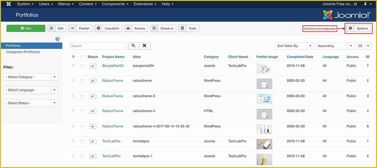 Free Joomla 3.6 Templates Of How to Setup & Configure Tlp Portfolio Free Version for