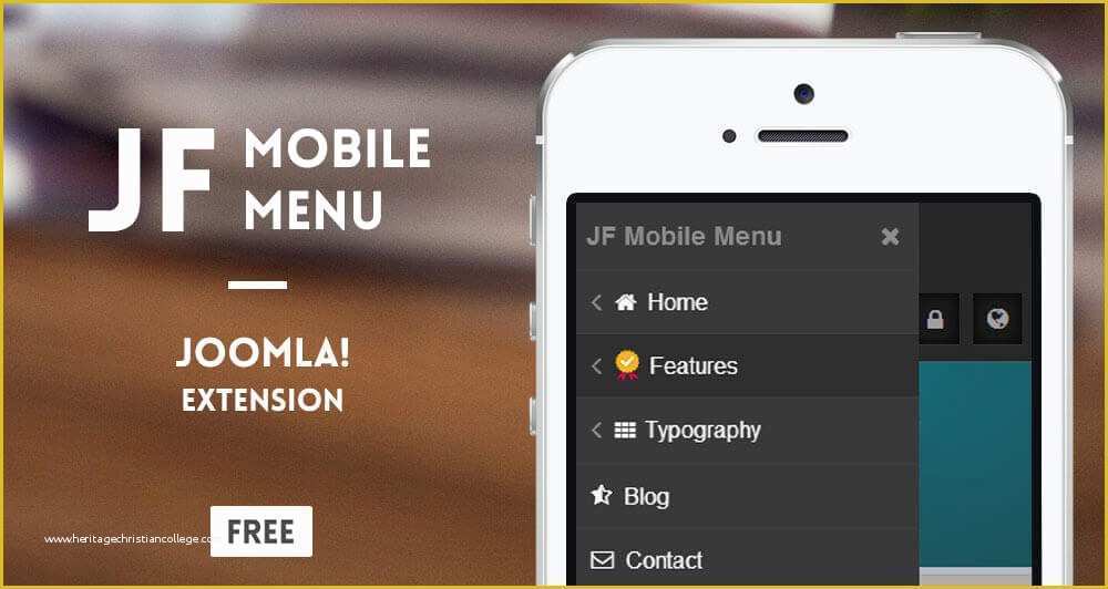 Free Joomla 3.6 Templates Of Joomla Mobile Menu Module