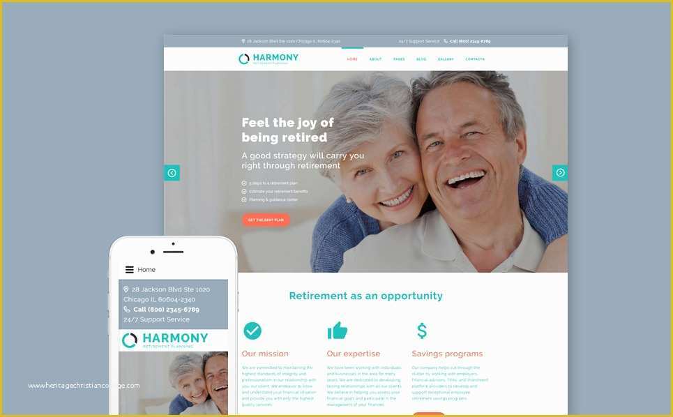 Free Joomla 3.6 Templates Of Retirement Planning Responsive Joomla Template