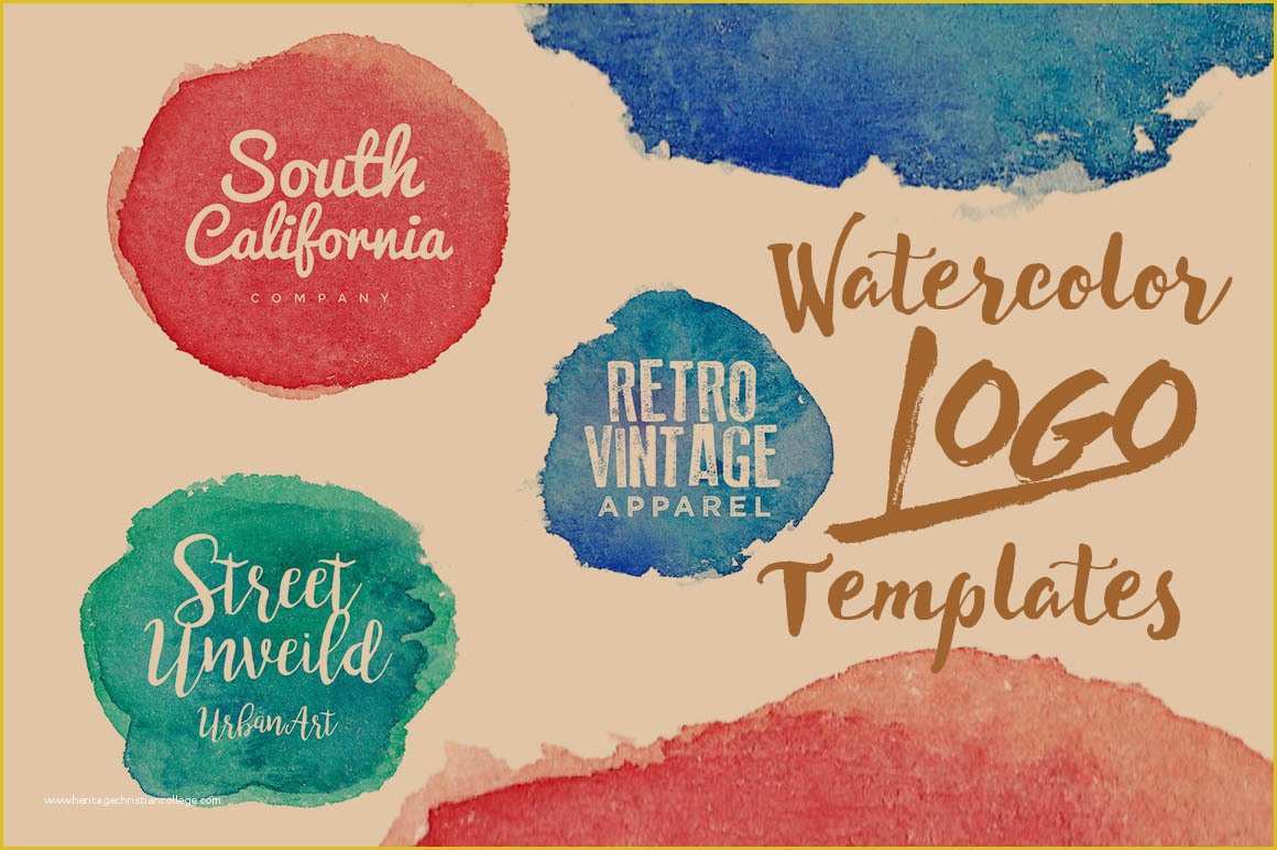 Free Joomla 3.8 Templates Of Watercolor Logo Free Templates Pack Age themes