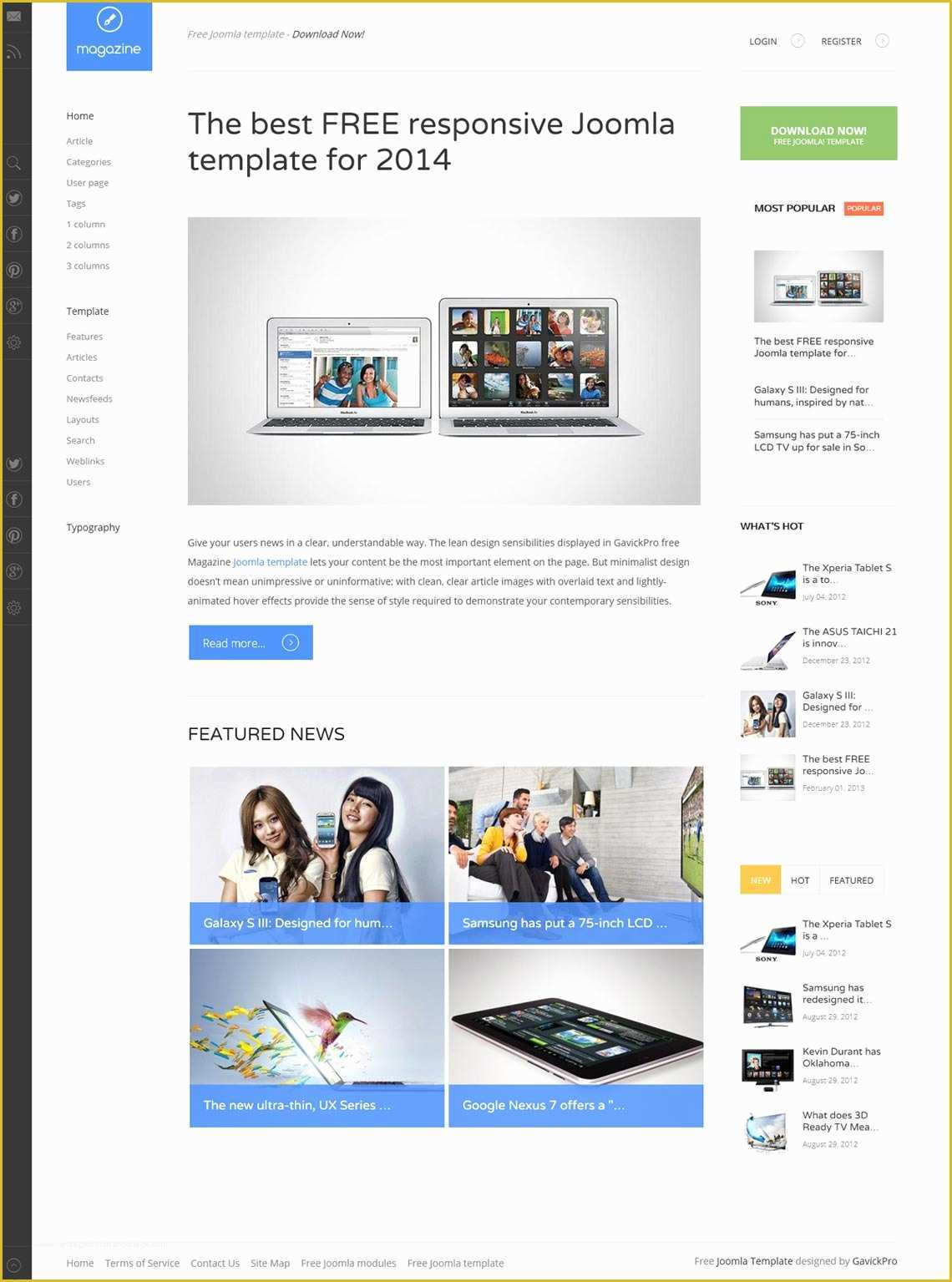 Free Joomla 3 Templates Of 12 Beautiful Joomla 3 2 Responsive Templates Free to Use