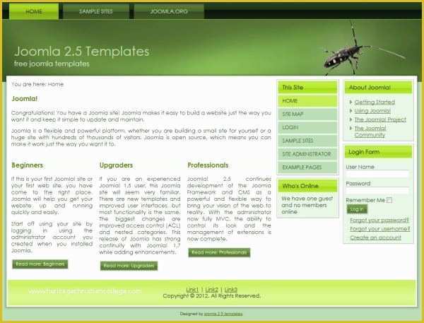 Free Joomla 3 Templates Of theme Joomla 2 5 Templates Joomla 1 7 Templates Free