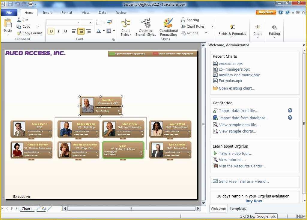 Free Keynote organization Chart Template Of Create Professional Looking organizational Charts with