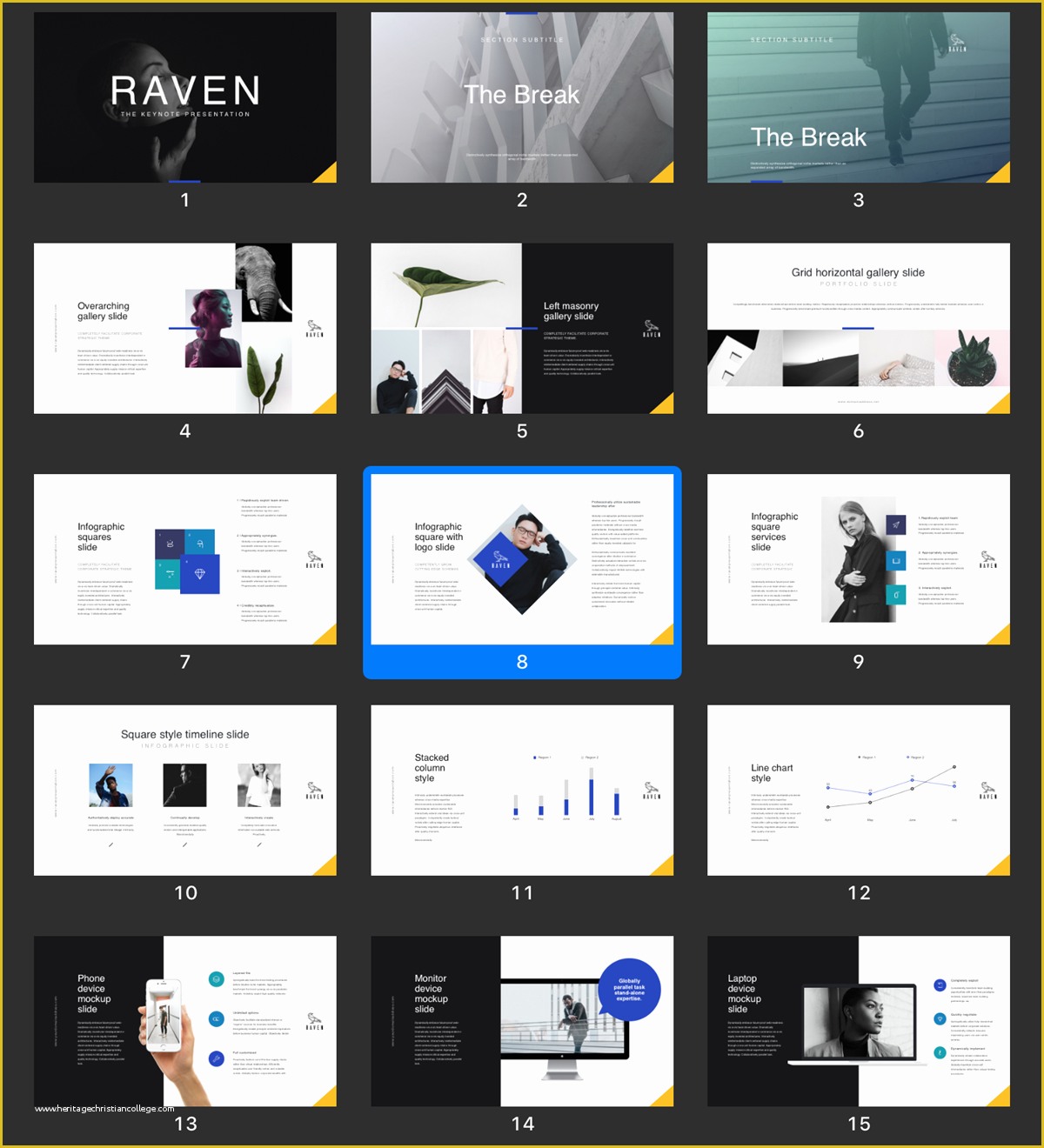 Free Keynote Templates 2017 Of Raven Lite Free Keynote Presentation Template Just