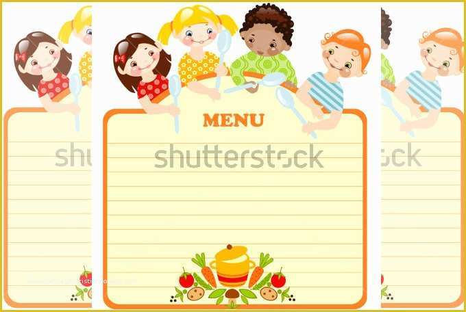 Free Kids Menu Template Of Kids Menu Templates – 26 Free Psd Eps Documents Download