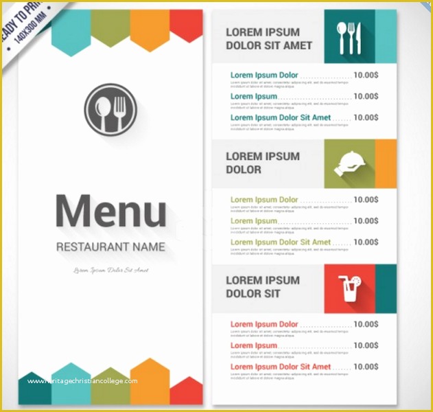 Free Kids Menu Template Of top 30 Free Restaurant Menu Psd Templates In 2018 Colorlib