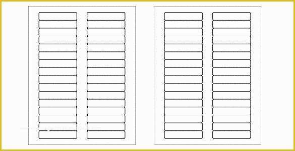 57 Free Label Printing Template
