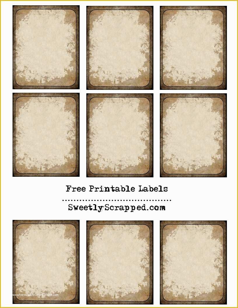 Free Label Printing Template Of 9 Best Of Vintage Book Labels Free Printable Free