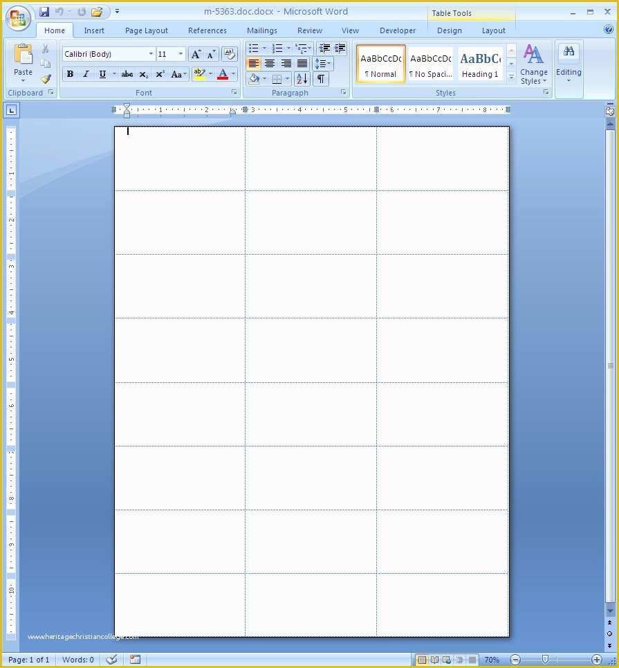Free Label Templates for Word Of Microsoft Word Label Templates