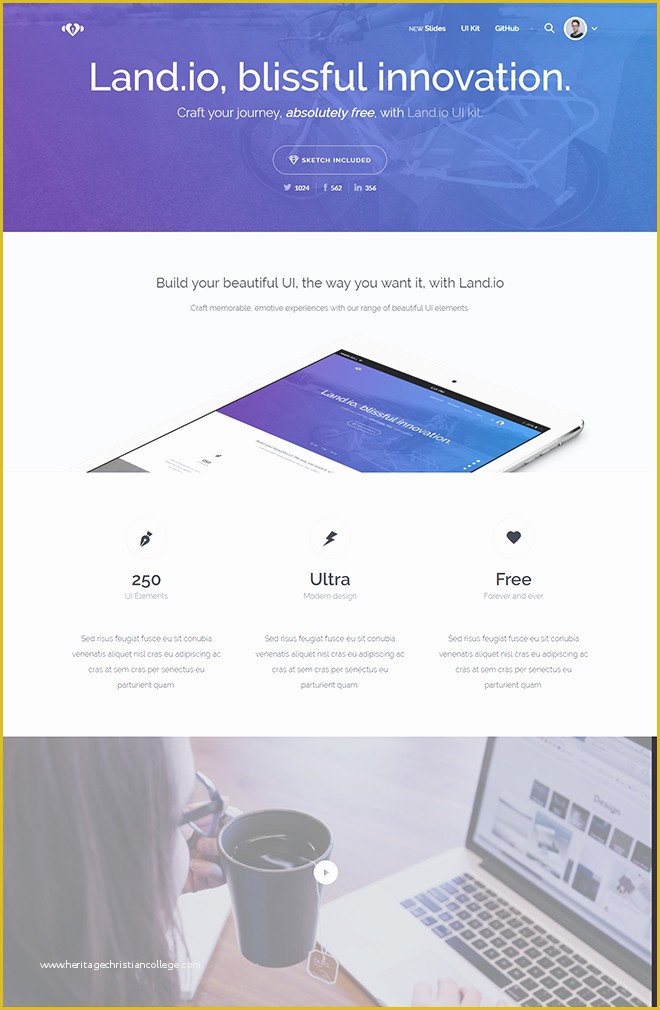 Free Landing Page Templates 2017 Of 20 Free HTML Landing Page Templates Built with HTML5 and