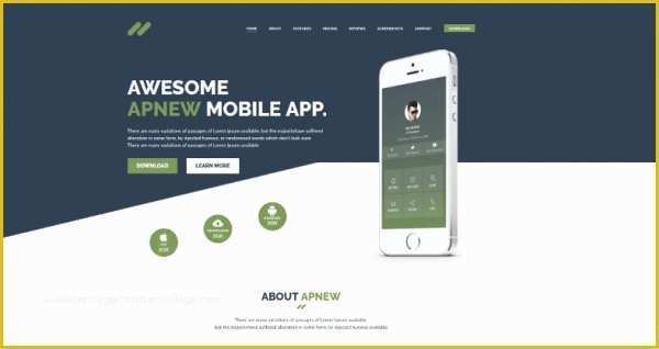 Free Landing Page Templates 2017 Of Bootstrap Landing Page Template top 40 Free Landing Pages