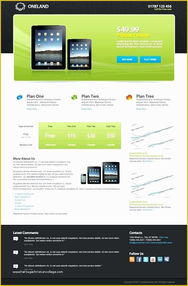 Free Landing Page Templates 2017 Of Joomla Squeeze Page Template – Eleads
