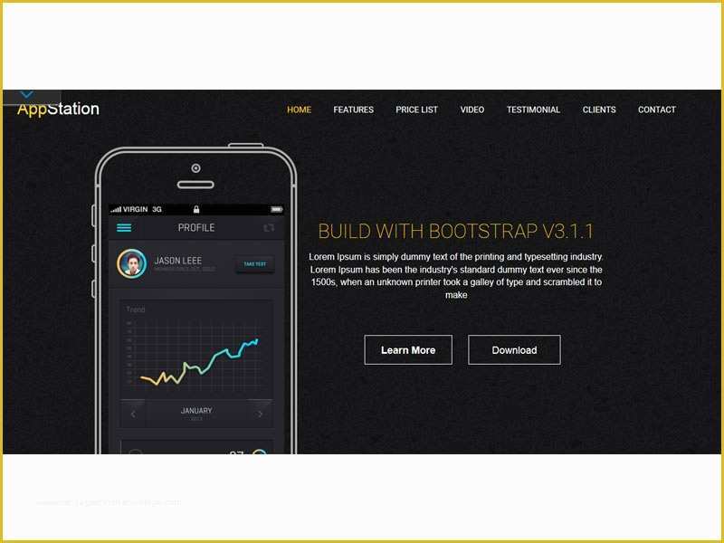 Free Landing Page Templates Bootstrap Of 15 Free Bootstrap Landing Page Templates
