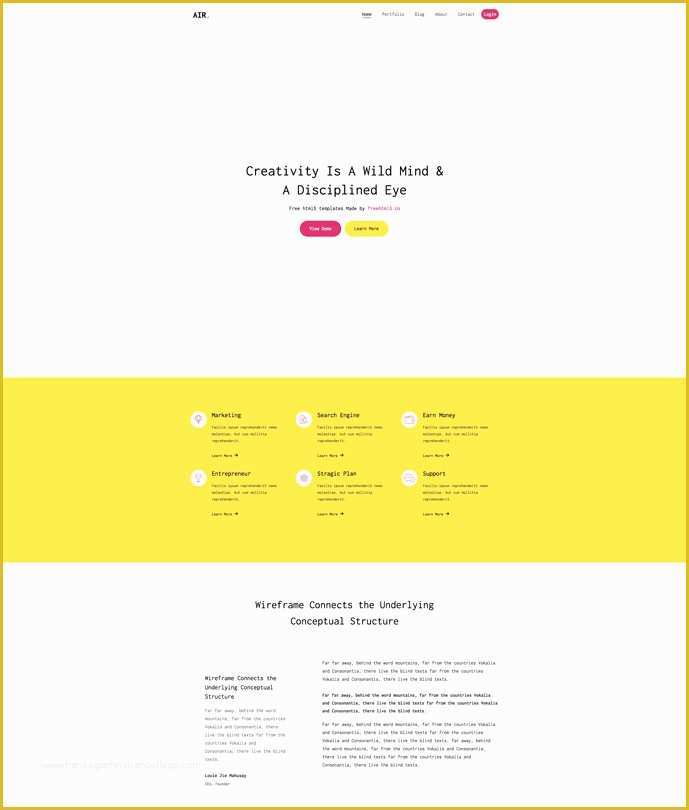 Free Landing Page Templates Bootstrap Of 25 Free HTML Landing Page Templates 2017 Designmaz